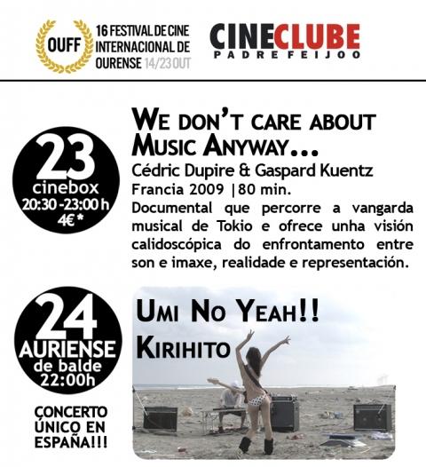 We don’t care about music anyway…