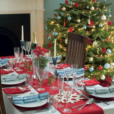 Ideas para decorar la mesa en Navidad