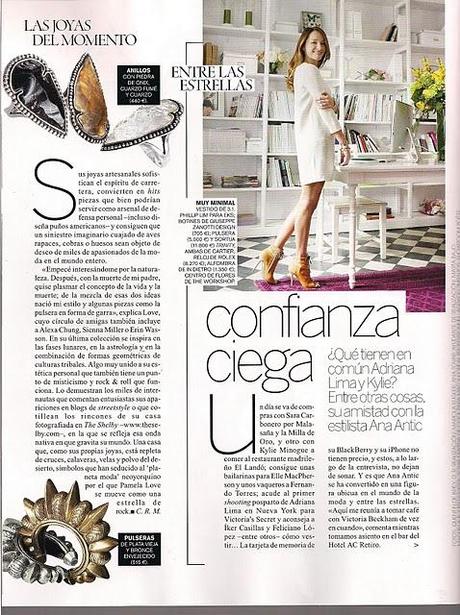 Reportaje a Ana Antic en la revista VOGUE.Conocemos ...