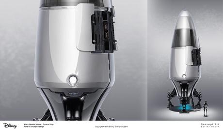 Darren Bacon – Diseños de naves para Mars Needs Moms