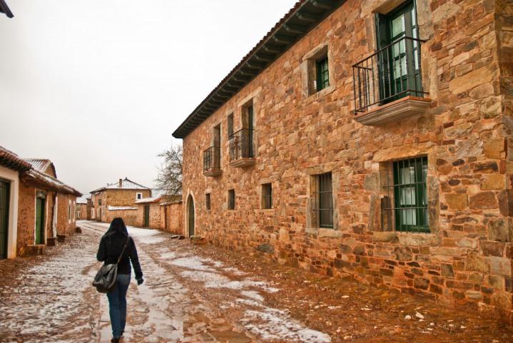 Castrillo de los Polvazares.   Por Max.