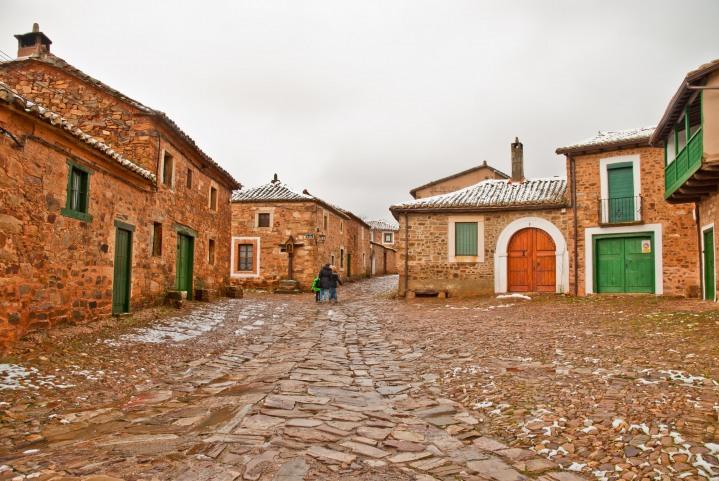 Castrillo de los Polvazares.   Por Max.