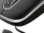 Nuevo Ratón cable retráctil oculto Perfect Choice