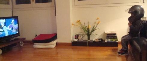 Sí, te miro, pero...