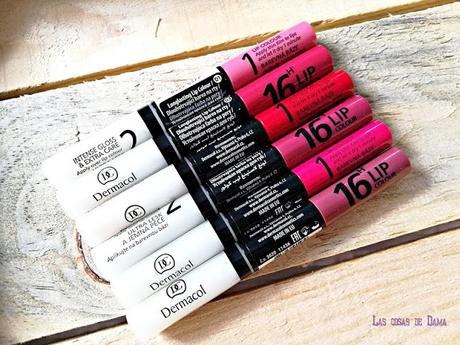 Labiales 16H Lip Colour Long Lasting  Dermacol maquillaje labios lipstick belleza makeup