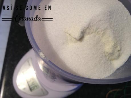 Leche condensada desnatada y sin azúcar