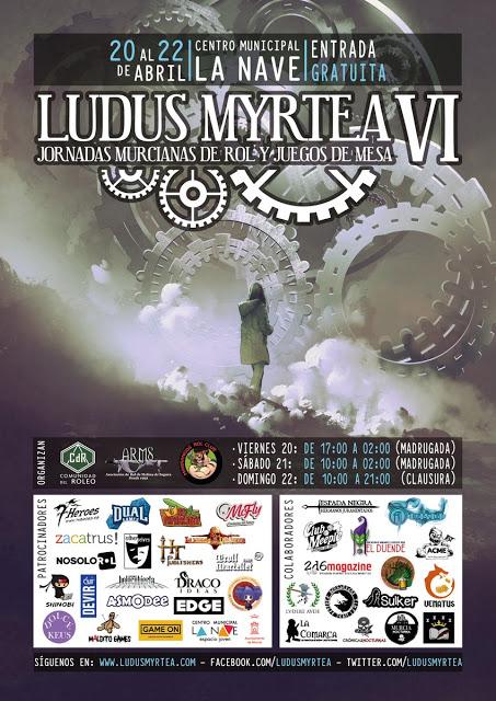 VI Jornadas Murcianas de Rol y Juegos de Mesa Ludus Myrtea
