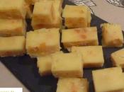 Lingotes cheddar naranja confitada orejones