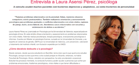 Entrevista a Laura Asensi Pérez, psicóloga