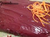 Tarta galletas naranja chocolate (sin gluten) Juego blogueros