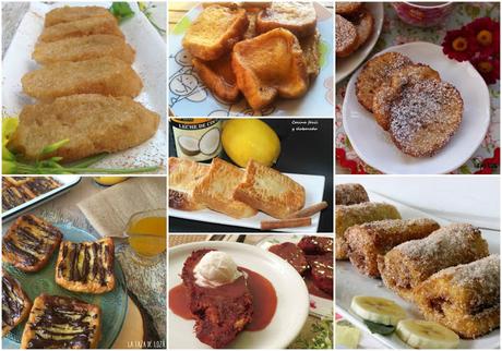 7 recetas de torrijas