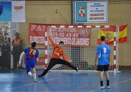 Roberto Rodríguez con la selección española en el Torneo de Pascua en Portugal