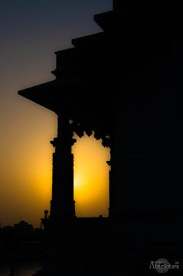 Atardecer en el Templo de Laxmi Narain (Jaipur) Viaje-India_fotografia