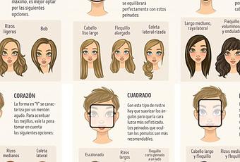 Tu peinado ideal según la forma de tu cara  Maquillaje de Gala