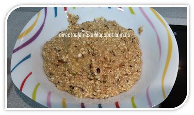 Galletas de avena, naranja y chocolate