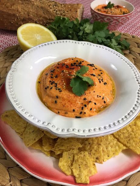 Hummus De Pimiento Rojo