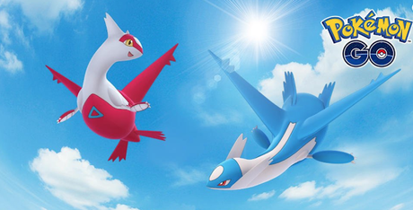 Ya disponible Latios y Latias en Pokémon GO
