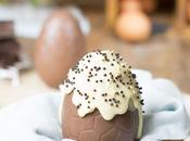 Huevo Pascua relleno chocolate blanco