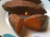 Boniato(batatas) asadas microondas