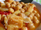 Garbanzos bacalao
