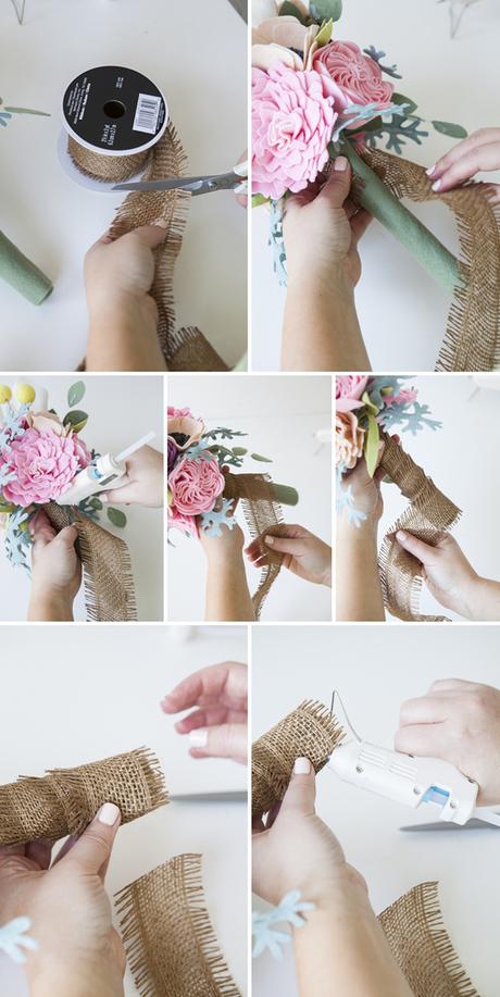 DIY: ¿flores todo el año? Hazte este bonito ramo de fieltro