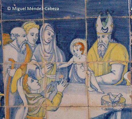 San José en la Azulejeria antigua Talaverana