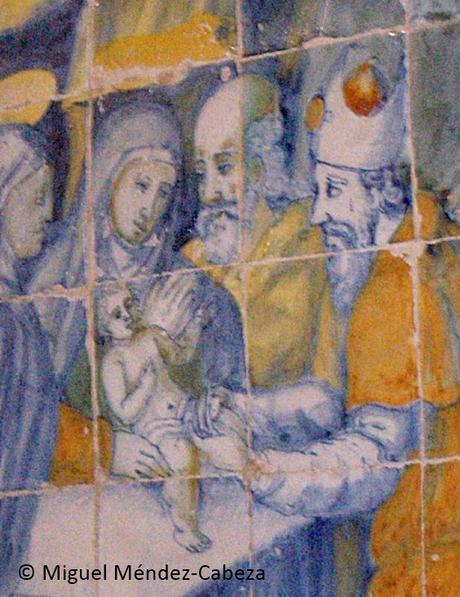 San José en la Azulejeria antigua Talaverana