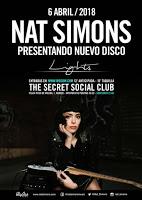 Concierto de Nat Simons en The Secret Social Club