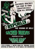 Concierto de Sacred Wolves y Supalama en Republik