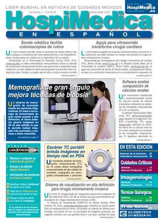 ¡La última edición digital de HospiMedica en Español está ahora disponible!