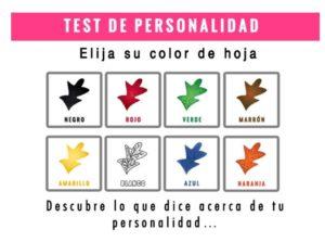 El Test De Las Hojas De Colores cats