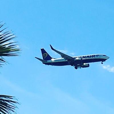 avion, aeropuerto del altet, urbanova, 