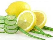 Combina limón aloe vera para cuero cabelludo graso.