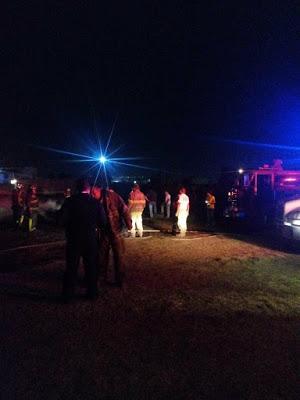 INCENDIO MOVILIZA A ELEMENTOS DE PROTECCIÓN CIVIL Y BOMBEROS