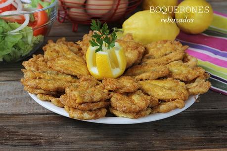 RECETA - BOQUERONES REBOZADOS RECETA - BOQUERONES REBOZADOS
