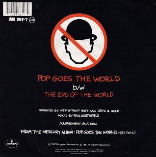 MEN WITHOUT HATS  - POP GOES THE WORLD
