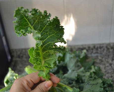 Kale con patata hervida y Jamón Ibérico