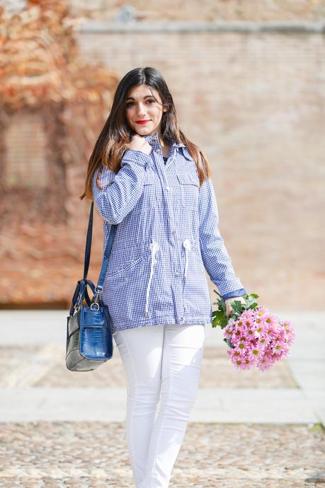 Blanco y azul (OOTD)