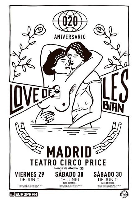Love of Lesbian harán triplete en el Circo Price de Madrid por su 20 aniversario