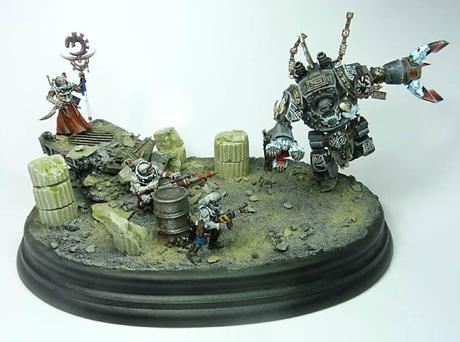 Diorama de los Carcharodones, por Seyni N’diaye