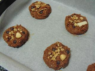 Cookies de chocolate & avena Cookies de chocolate & avena