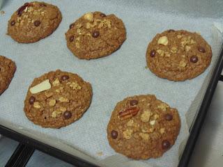 Cookies de chocolate & avena Cookies de chocolate & avena