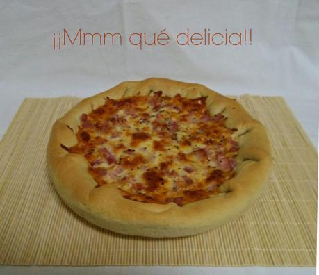 PIZZA CON MASA RELLENA PIZZA CON MASA RELLENA