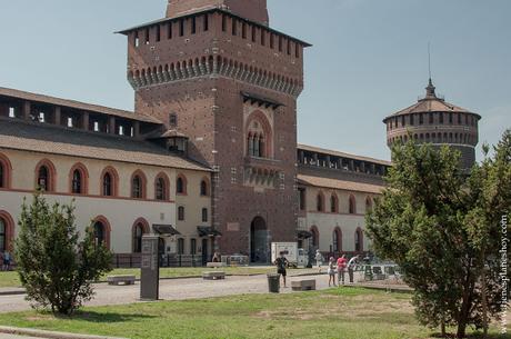 Visitar Castillo Sforzesco Milán viaje Italia