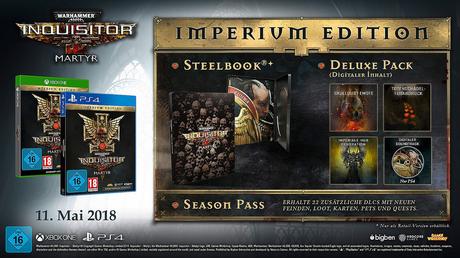 Warhammer: 40.000 Inquisitor Martyr presenta sus ediciones especiales