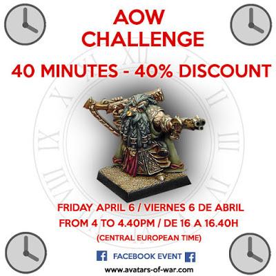 Avatars of War: 40& de dto durante 40 minutos (Solo mañana 6 de Abril)