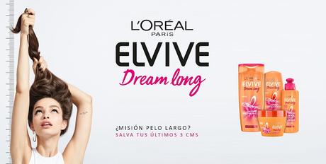 Probando la crema capilar “Stop Tijeras” de la gama “Elvive Dream Long” de L’OREAL