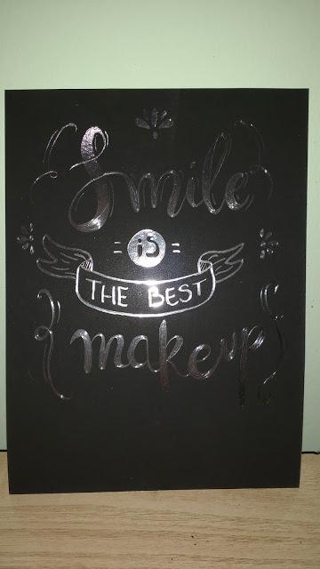 Diy: lettering con la técnica del esgrafiado. Diy: lettering con la técnica del esgrafiado.