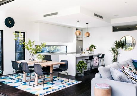 Una casa en Melburne con atmósfera fresca y primaveral