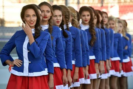 En Rusia quieren seguir los pasos de Mónaco y quedarse con las Grid Girls En Rusia quieren seguir los pasos de Mónaco y quedarse con las Grid Girls